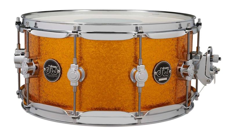 DW Performance Series Snare, 6.5x14 - Gold Sparkle Finish Ply