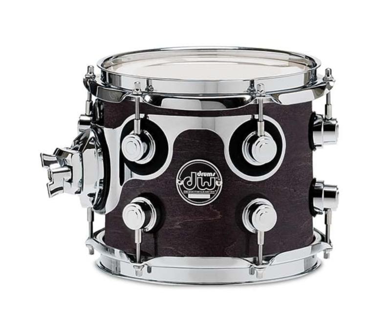 DW Performance Series Tom 7x8 - Ebony Stain Gloss Lacquer