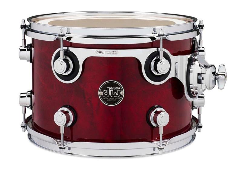 DW Performance Series Tom 8x12 - Cherry Stain Gloss Lacquer