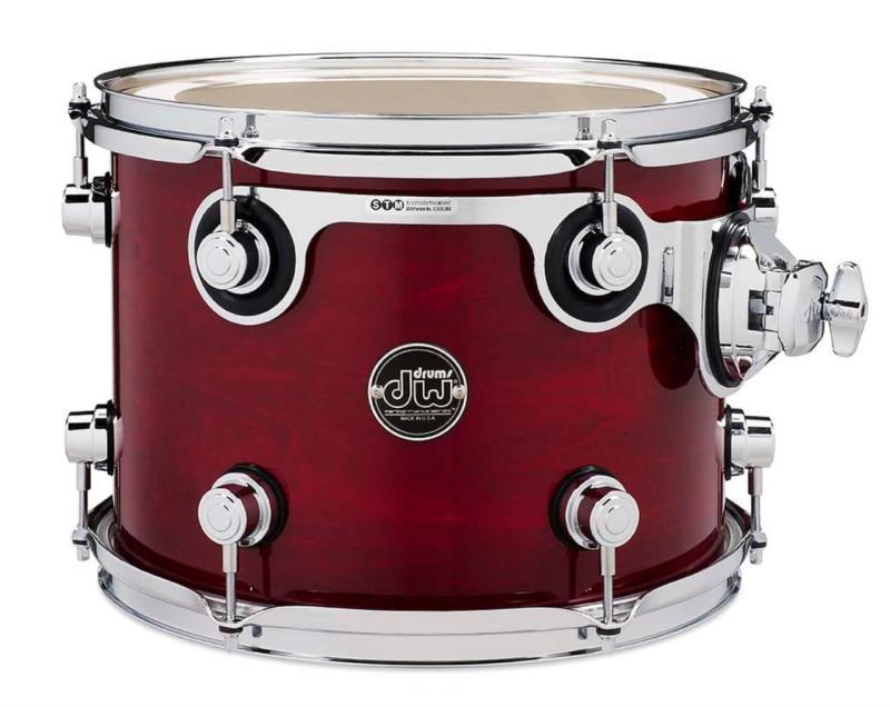 DW Performance Series Tom 9x12 - Cherry Stain Gloss Lacquer