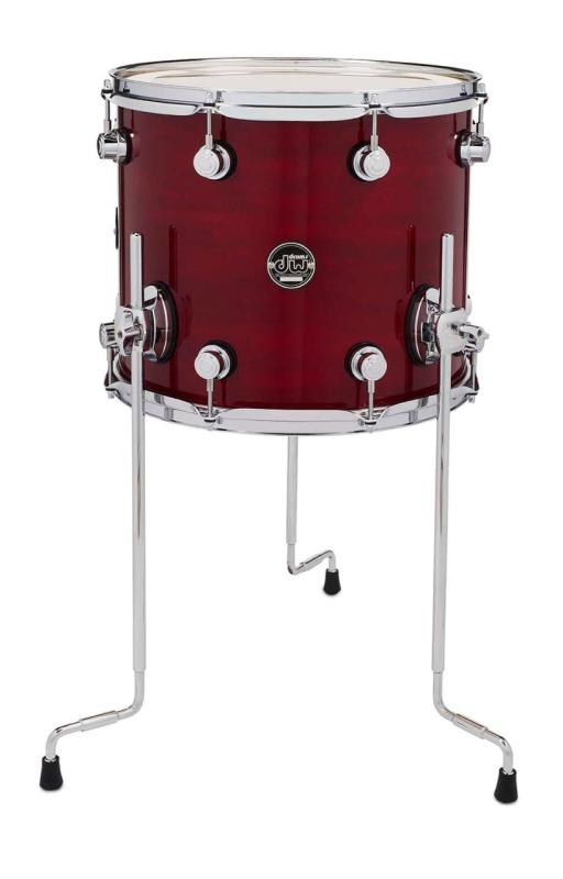 DW Performance Series Floor Tom 12x14 - Cherry Stain Gloss Lacquer