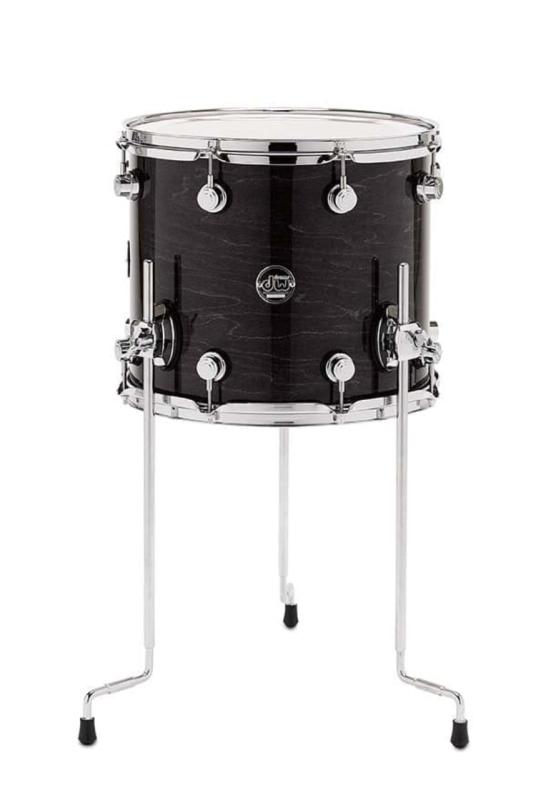 DW Performance Series Floor Tom 12x14 - Ebony Stain Gloss Lacquer