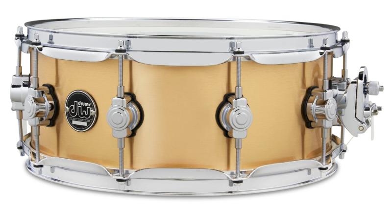 DW Performance Brass Snare Drum 5.5x14 - Polished Brass