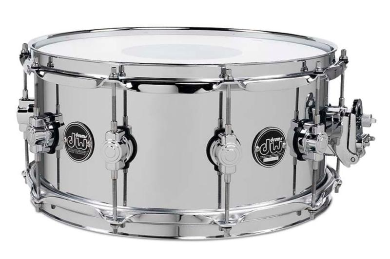 DW Performance Steel Snare Drum 6.5x14 - Chrome over Steel