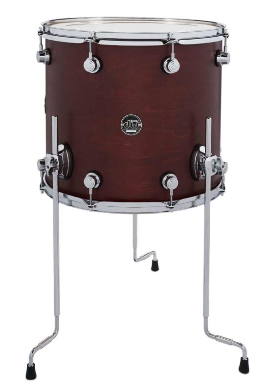 DW Performance Series Floor Tom, 14x16 - Tobacco Stain