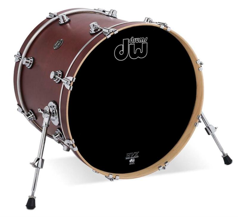 DW Performance Series Bass Drum, 16x20 - Tobacco Stain