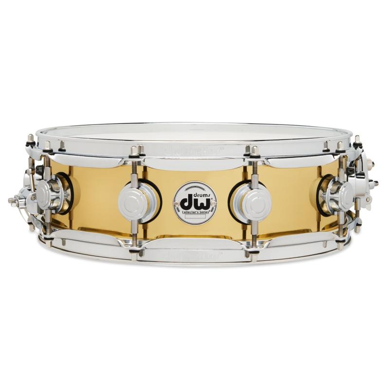 DW Polished Brass Snare Drum 4x14