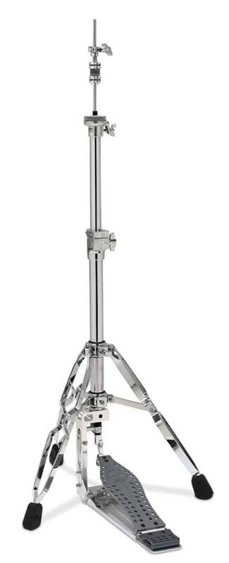 DW MFG 3-leg Hi-Hat Stand - Polished Anodized Aluminum