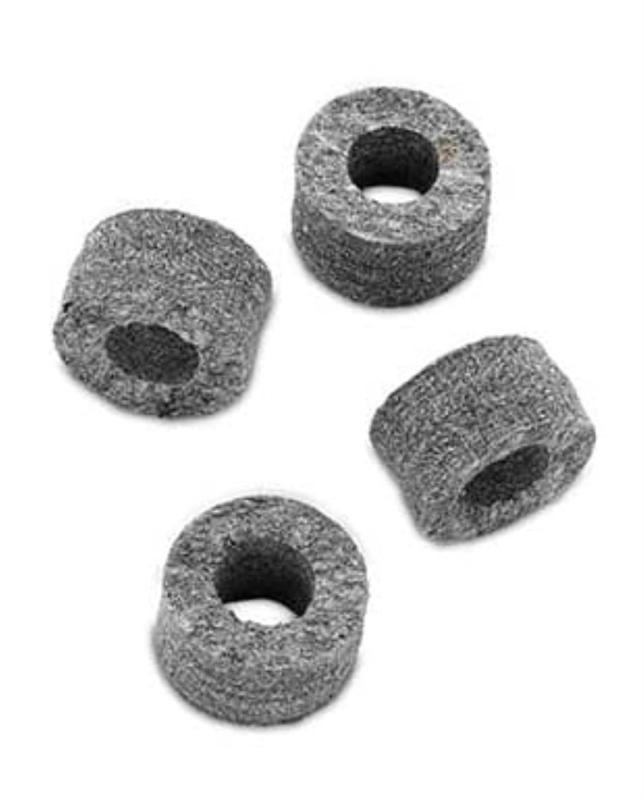 DW Hi-Hat Clutch Felt Washers (4-pk) - Black Felt