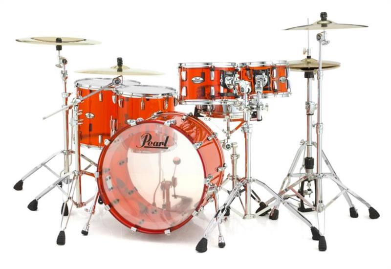 Pearl Crystal Beat 20x15 Bass Drum Ruby Red