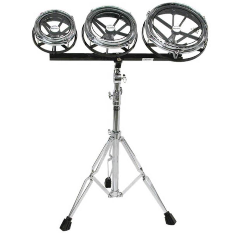 Remo ER-0680-06 – RotoTom Set 6″ 8″ 10″ Clear Pinstripe