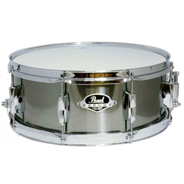 Pearl Export 14x5.5 Snare Drum Smokey Chrome