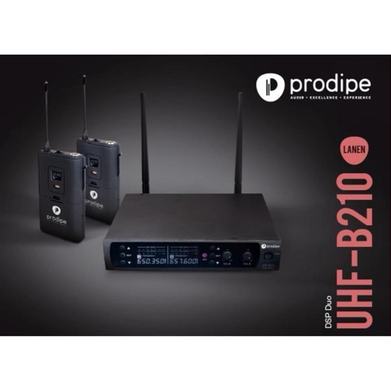 Prodipe UHF B210 DSP Duo – Wireless UHF System