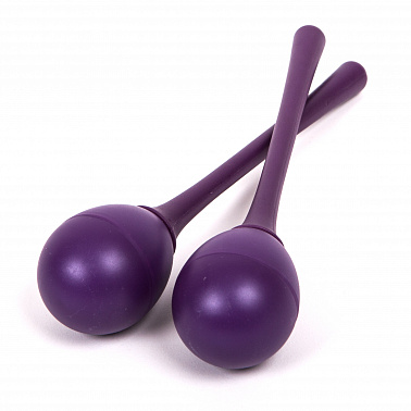 Ägg maracas blå