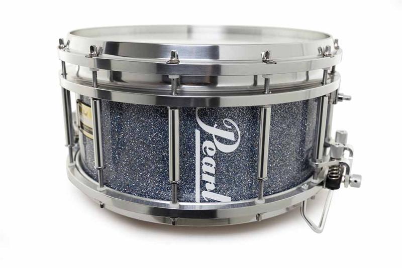 Pearl Championship Pipe Band 14" x 7.0"  Snare Drum , Crystal Rain