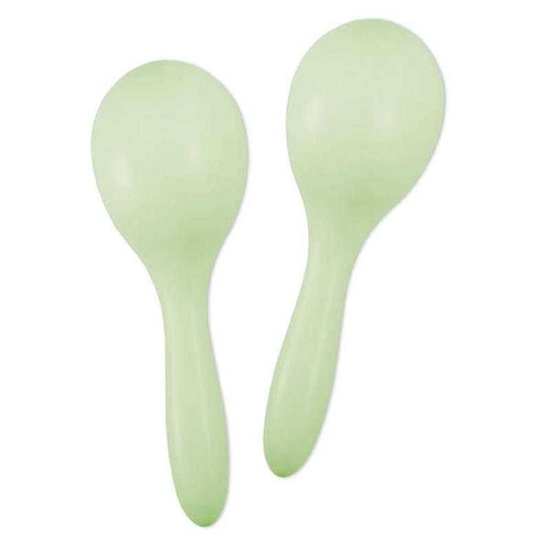 Trophy Plastic Maracas Glow in the Dark