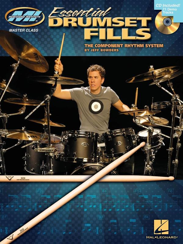 ESSENTIAL DRUMSET FILLS by Jeff Bowders