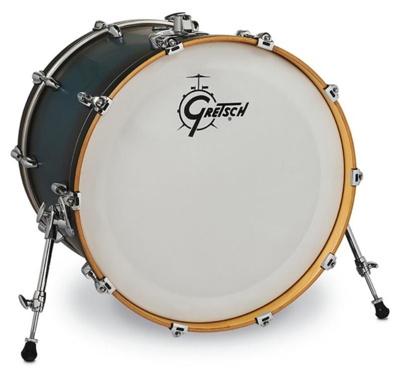 Gretsch Renown Maple 22"x18" - Satin Antique Blue Burst