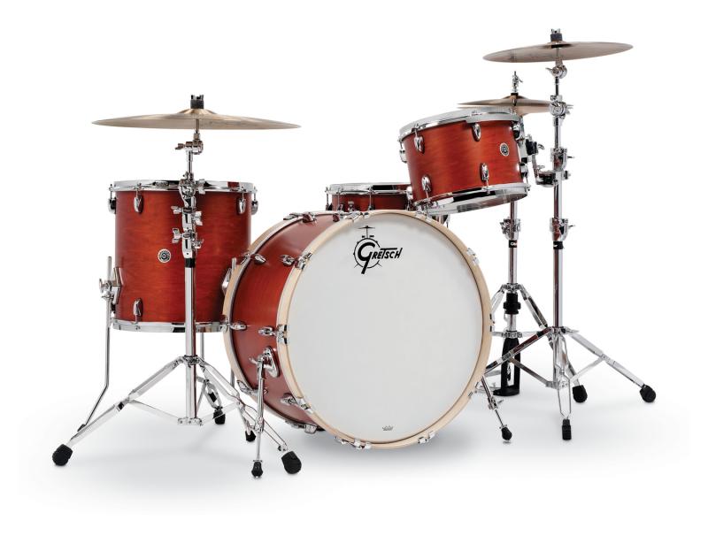 Gretsch USA Brooklyn 13"x9" / 16"x16" / 24"x14" - Satin Burnt Orange