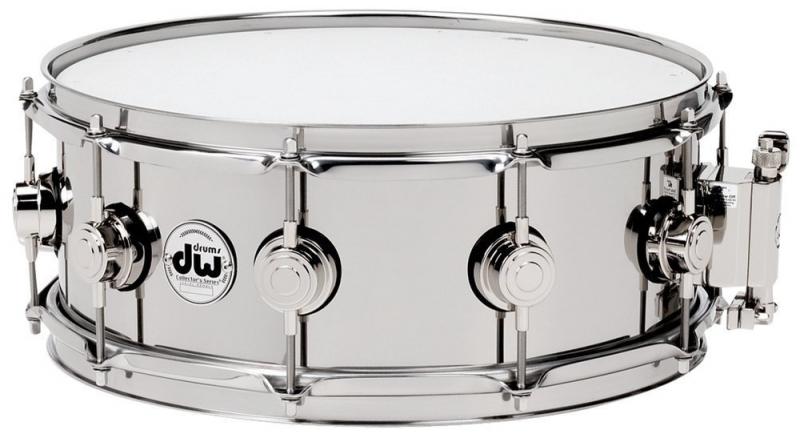 DW Snare Drum Stainless Steel 14x6,5"