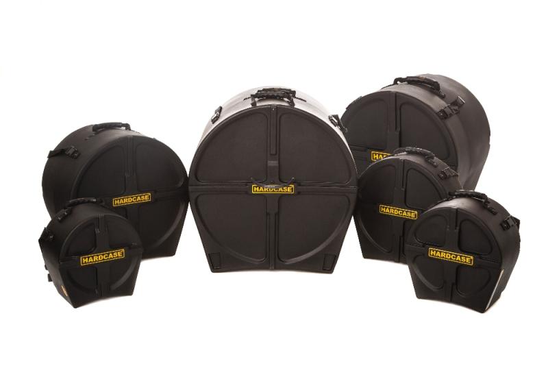 Hardcase Rock Fusion 6 Drum Case Kit