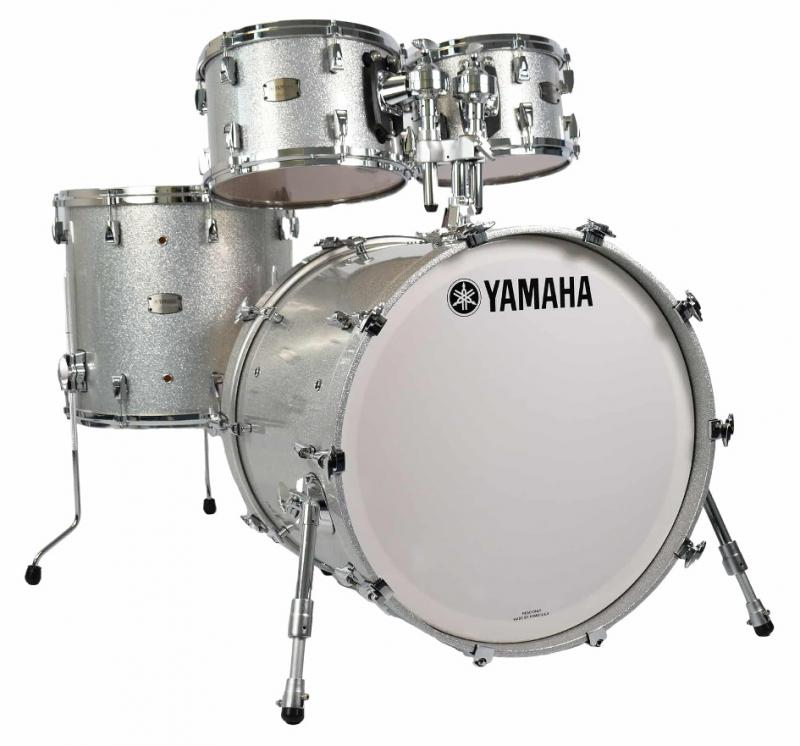 Yamaha Absolute Maple Hybrid Fusion Set Silver Sparkle