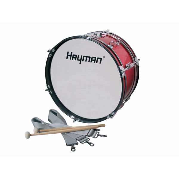 Hayman Junior Marching Bass Drum 18x7