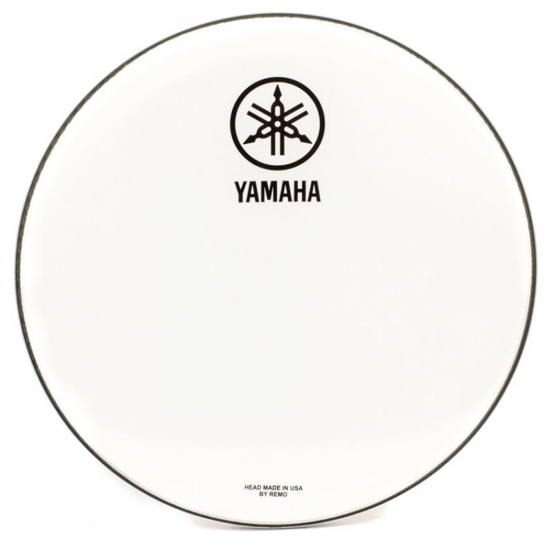Yamaha Logo Drum Head New Logo P3 White 18"