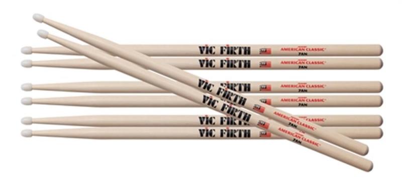 Vic Firth 7AN Value Pack - Nylon Tip