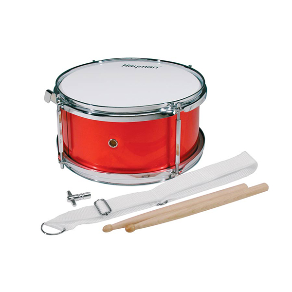 Hayman Junior Snare Drum 10" Metallic röd