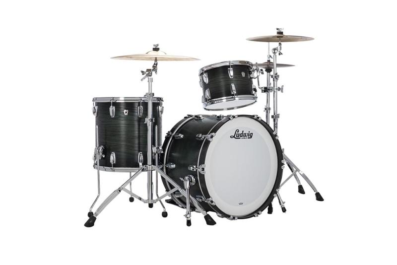 Ludwig Classic Oak Fab in Green Burst