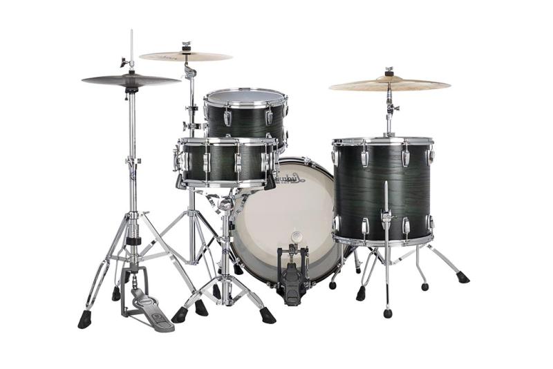 Ludwig Classic Oak Fab in Green Burst