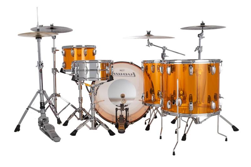 Ludwig Vistalite Zep Set in Amber