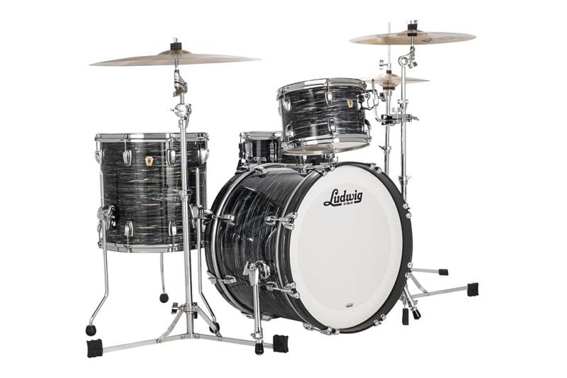 Ludwig Classic Maple Downbeat in Vintage Black Oyster