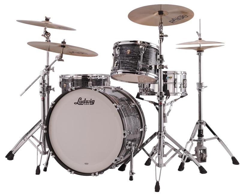 Ludwig Classic Maple Pro Beat in Vintage Black Oyster