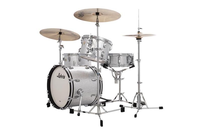 Ludwig Classic Maple Jazzette in Silver Sparkle
