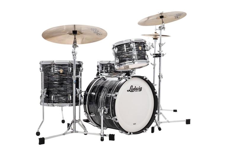 Ludwig Classic Maple Jazzette in Vintage Black Oyster