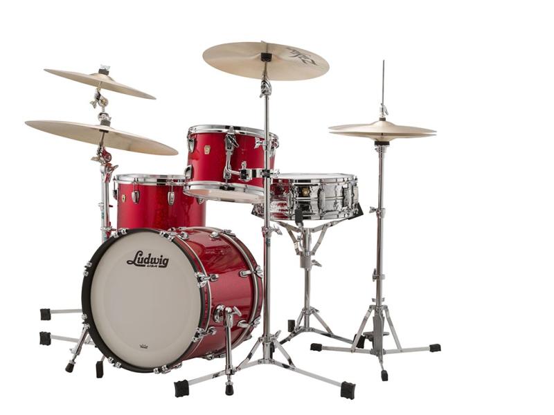 Ludwig Classic Maple Jazzette in Red Sparkle