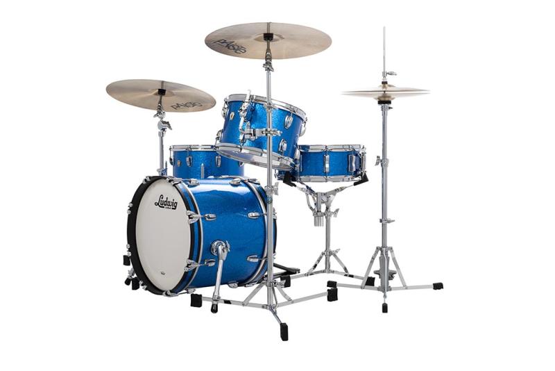 Ludwig Classic Maple Jazzetter in Blue Sparkle