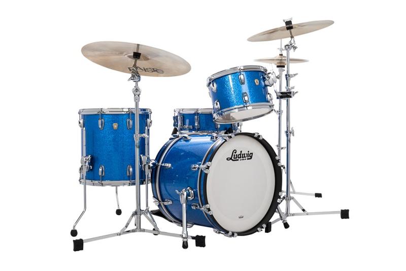 Ludwig Classic Maple Jazzetter in Blue Sparkle