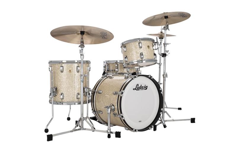 Ludwig Classic Maple Jazzette in Vintage White Marine