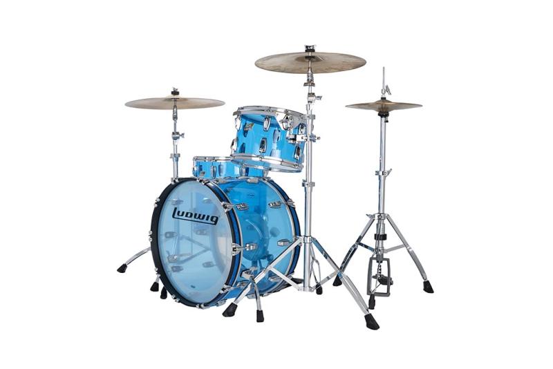 Ludwig Vistalite Fab in Blue