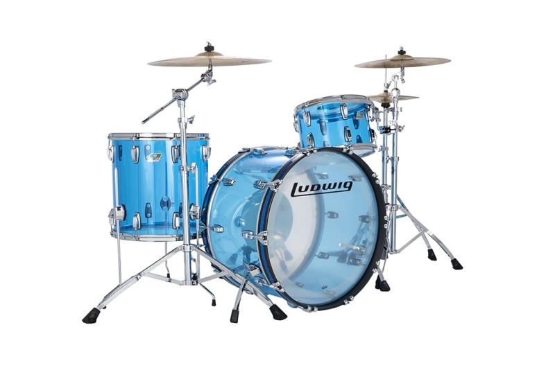 Ludwig Vistalite Pro Beat in Blue