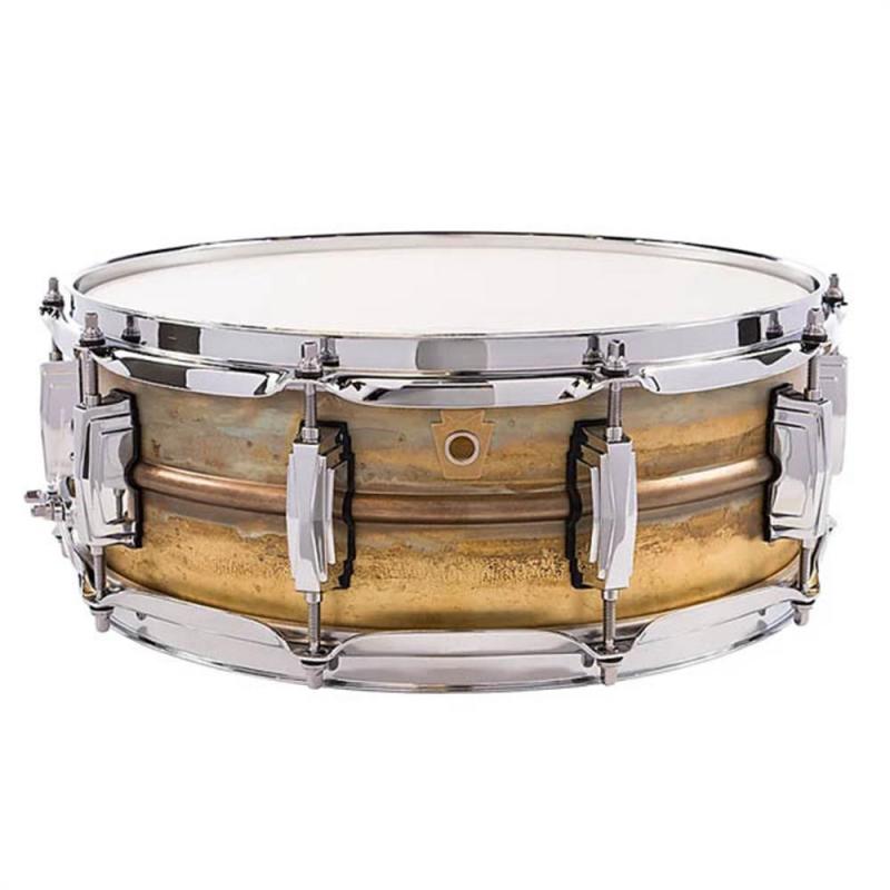Ludwig LB454R Raw Brass Shell Snare 14×5 – Imperial Lugs