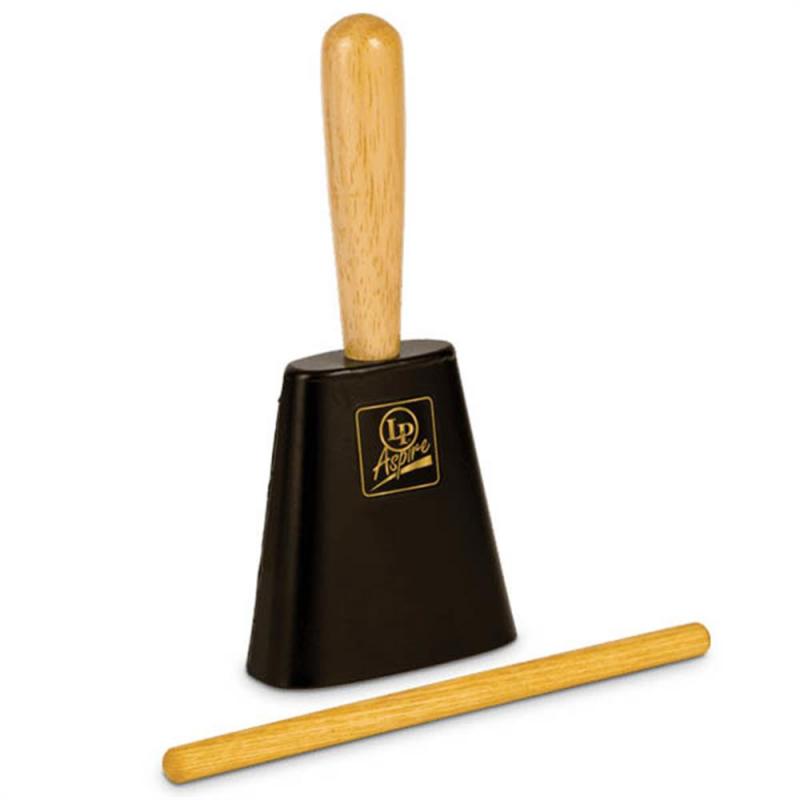 Latin Percussion Aspire EZ-Grip Cowbell Black