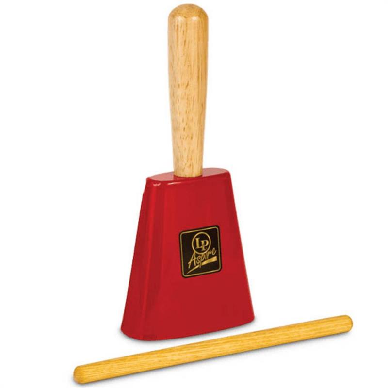 Latin Percussion Aspire EZ-Grip Cowbell Red