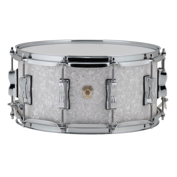 Ludwig LS403 Classic Maple Snare 14x6.5" - White Marine