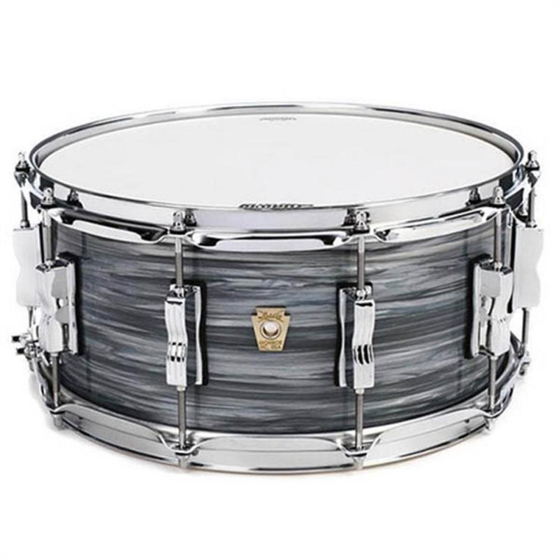 Ludwig LS403 Classic Maple Snare 14×6.5″ – Vintage Black Oyster
