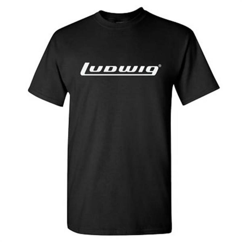 Ludwig Block Logo Tee Black – Small