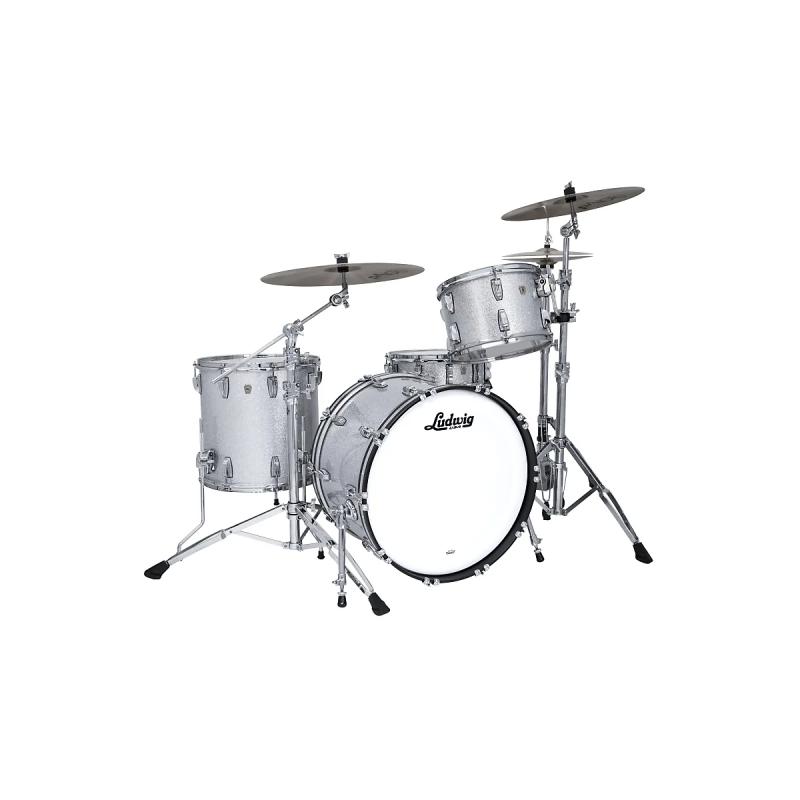 Ludwig Classic Maple Pro Beat in Silver Sparkle